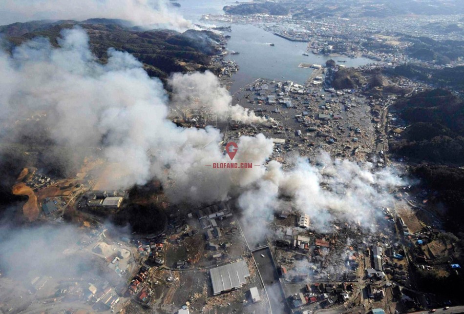 福岛第一核电站发生核泄漏受11日大地震影响,日本福岛第一核电站发生